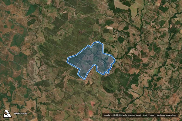 Imagem de satélite de FAZENDA FANHA OU PITOMBAS - DENOMINAÇÃO FAZENDA BACURI em Alto Horizonte - GO
