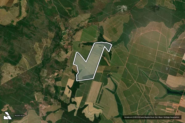 Imagem de satélite de FAZENDA MALOA - FAZENDA MALOA em Nova Olímpia - MT