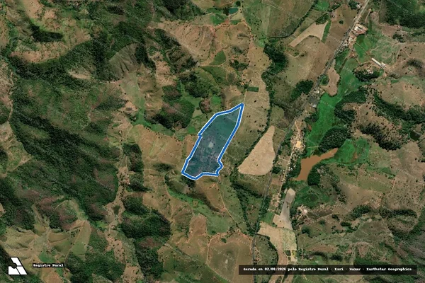 Imagem de satélite de Fazenda Oases - Parte 1 em Itambacuri - MG