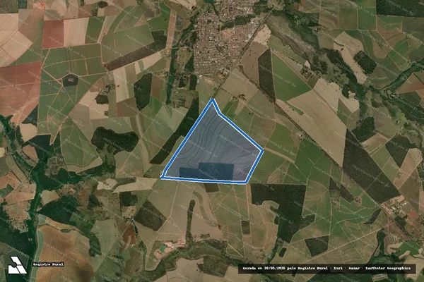Imagem de satélite de FAZENDA JAMAICA I - Parcela 1 em Boa Esperança do Sul - SP