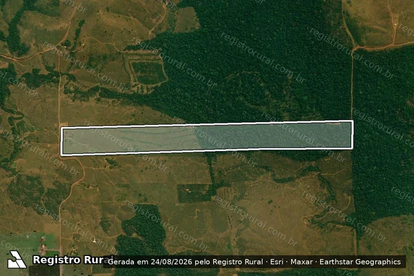 Imagem de satélite de São Miguel do Guaporé ? LOTE 27-A