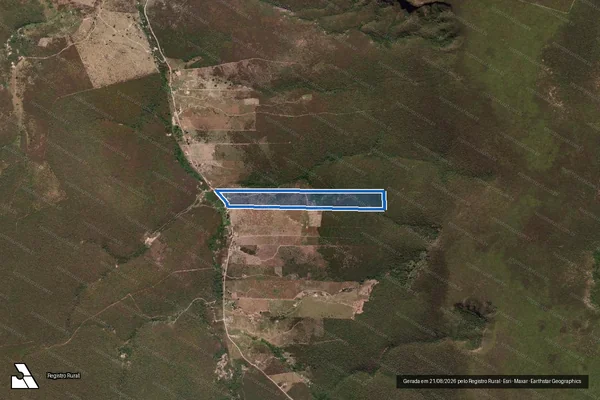 Imagem de satélite de LOTE 10 - PROJETO DE ASSENTAMENTO BELA VISTA - Parte 1 em Itaobim - MG