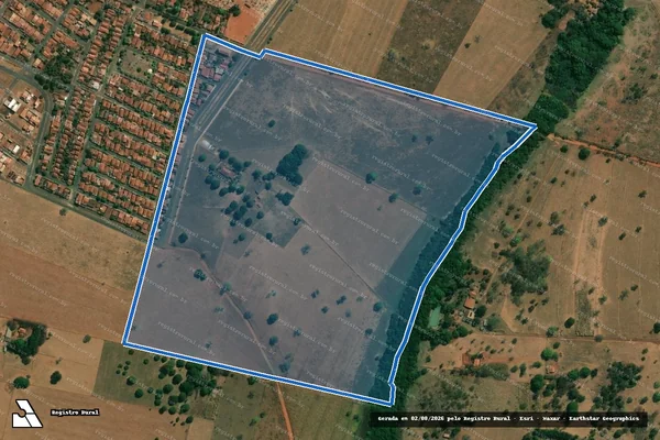 Imagem de satélite de FAZENDA LAGEADO em Itapagipe - MG