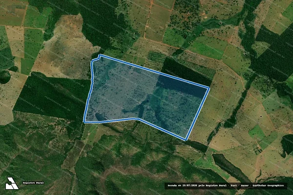 Imagem de satélite de Estância Terra Boa - Parcela 1 em Pontes e Lacerda - MT