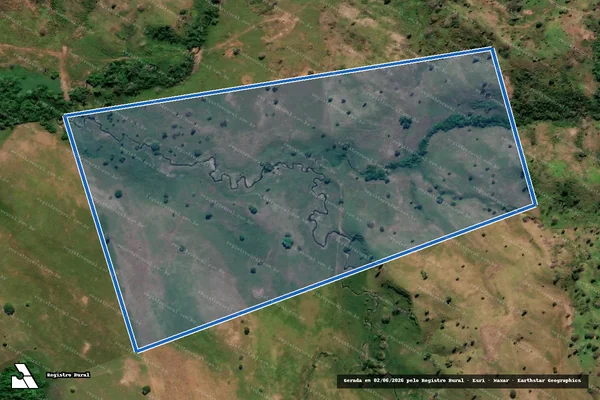 Imagem de satélite de FAZENDA DOIS IRMÃOS  - REMANESCENTE em Araguaína - TO