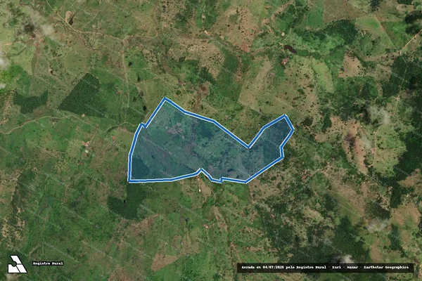 Imagem de satélite de Fazenda Alto da Esperança em Nova Canaã - BA
