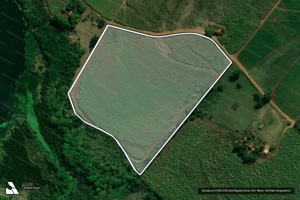 Imagem de satélite de ESTANCIA BEIRA RIO - Gleba B em Itaju - SP