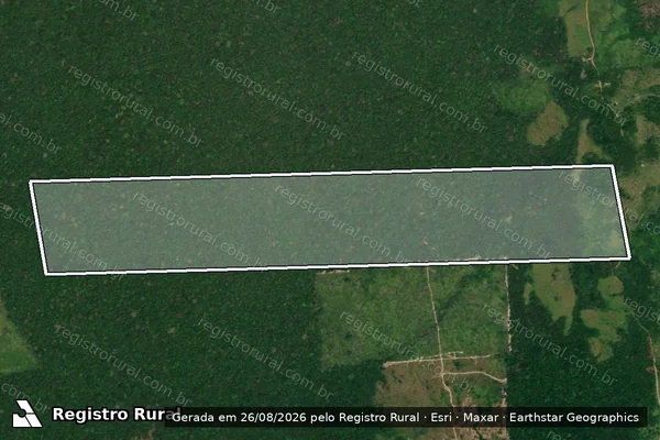 Imagem de satélite de SÍTIO GOIANO - GLEBA CUPARI / Parte 1