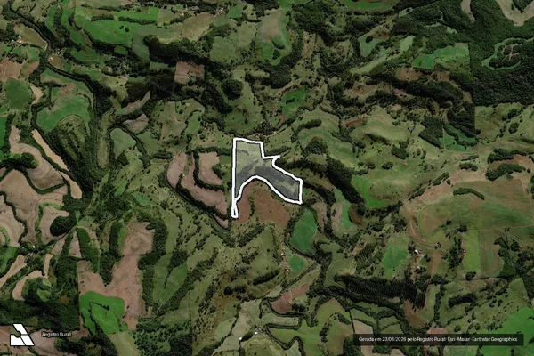 Imagem de satélite de Sítio Dalegrave - Sítio Dalegrave ? B em Chopinzinho - PR