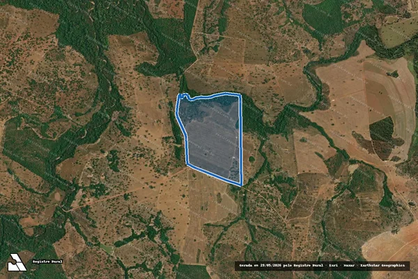 Imagem de satélite de FAZENDA FUNIL - Gleba 1 em Alto Horizonte - GO