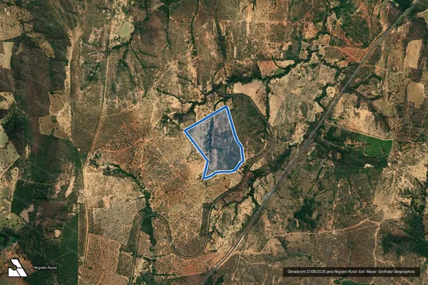 Imagem de satélite de FAZENDA DA CANGALHA - FAZENDA DA CANGALHA em Corinto - MG