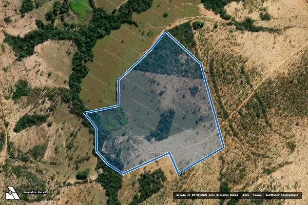 Imagem de satélite de SITIO CÓRREGO DA ONÇA -   SITIO CORREGO DA ONÇA em Morada Nova de Minas - MG