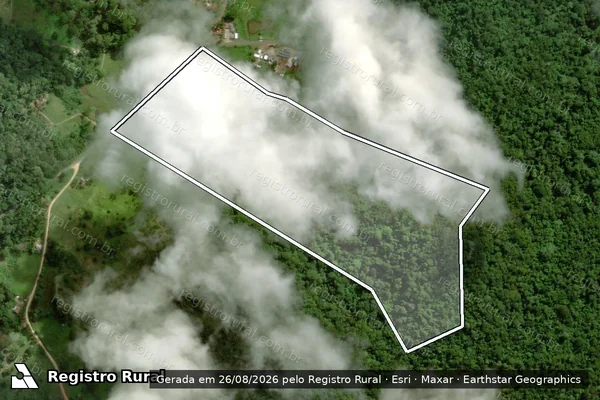 Imagem de satélite de Fazenda Gruta Baiana - Parcela 02 em Camacan - BA