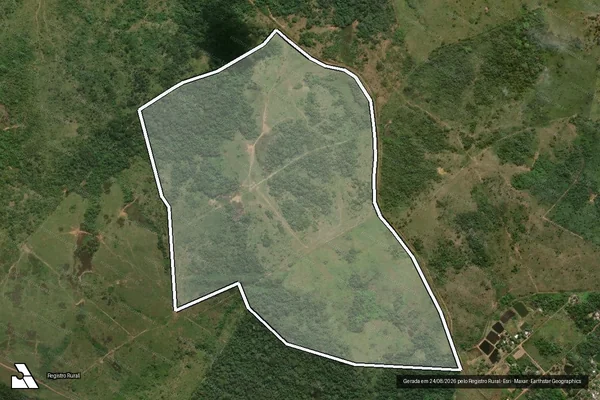 Imagem de satélite de Fazenda Feltrini 2 - Parcela 1 em Rio Branco - AC