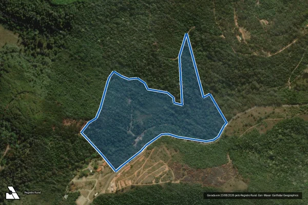 Imagem de satélite de Fazenda Campista  - Parte 3 em São Bento do Sapucaí - SP
