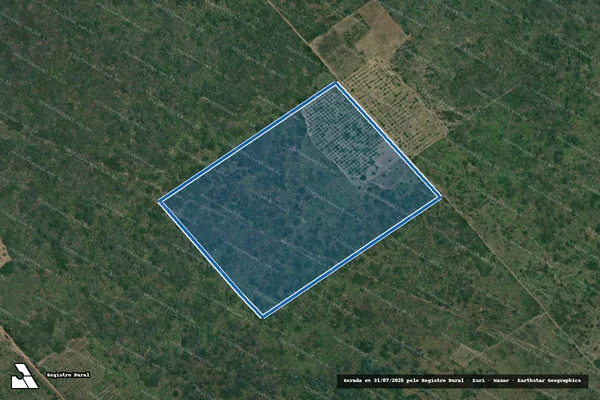 Imagem de satélite de Projeto de Assentamento Quilombo dos Palmares  ? Lote 219 - Parte 1 em Pureza - RN