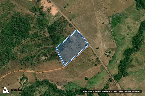 Imagem de satélite de FAZENDA BOM JESUS PARTE 01 - DESMEMBRAMENTO 02 em Imperatriz - MA