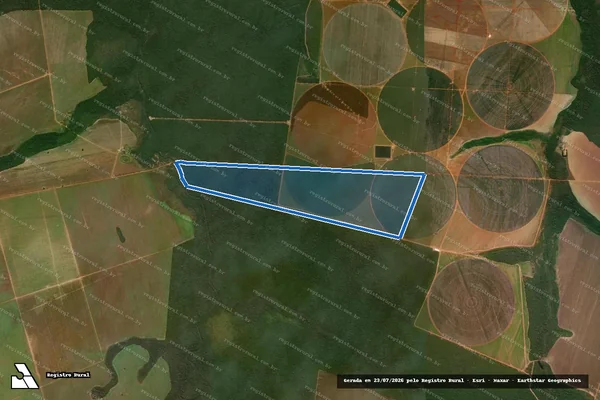 Imagem de satélite de Fazenda Fumaça - Parte 2 em Paranatinga - MT