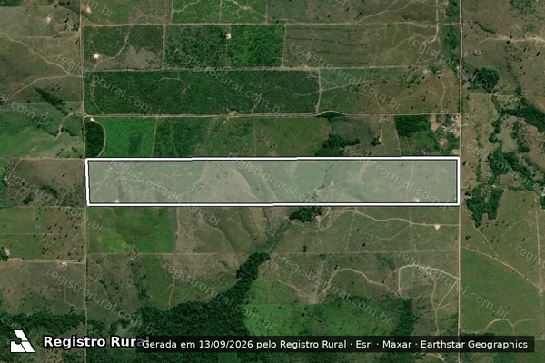 Imagem de satélite de P.A. Antonio Nonato ? Sítio Belíssimo - LOTE 30 em Goianésia do Pará - PA