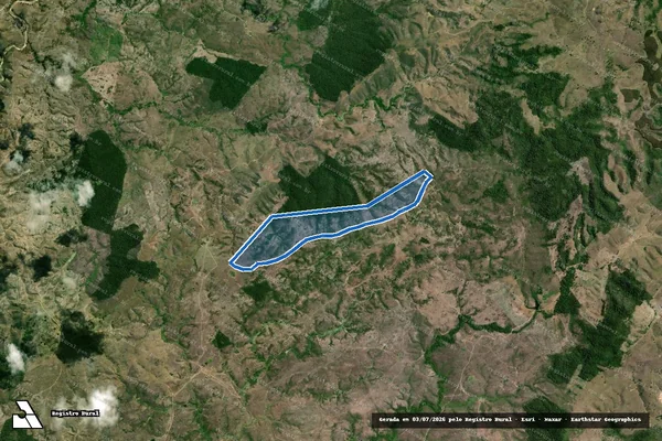 Imagem de satélite de FAZENDA SANTA RITA - Gleba A em Itapebi - BA
