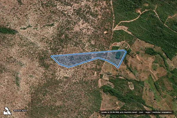 Imagem de satélite de FAZ SÃO JOSÉ, GL FAZENDINHA, DATA MANGABEIRAS - Parte Desmembrada em Riachão - MA