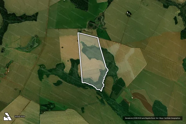 Imagem de satélite de FAZENDA CHAPARRAL ? PARTE - Parte 1 em Laguna Carapã - MS