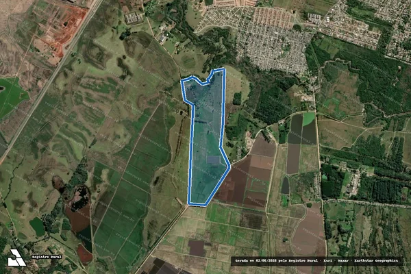 Imagem de satélite de Granja Santa Leticia - Parte 1 em Guaíba - RS