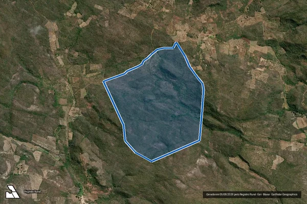 Imagem de satélite de Fazenda Santa Augusta - Gleba B em Morpará - BA