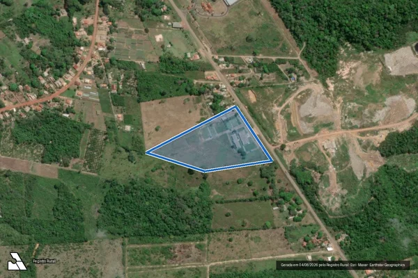 Imagem de satélite de PEREMA - Parte 1 em Santarém - PA