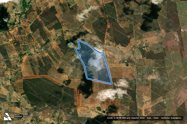 Imagem de satélite de FAZENDA SÃO GONÇALO - FAZENDA SÃO GONÇALO em Tabocas do Brejo Velho - BA