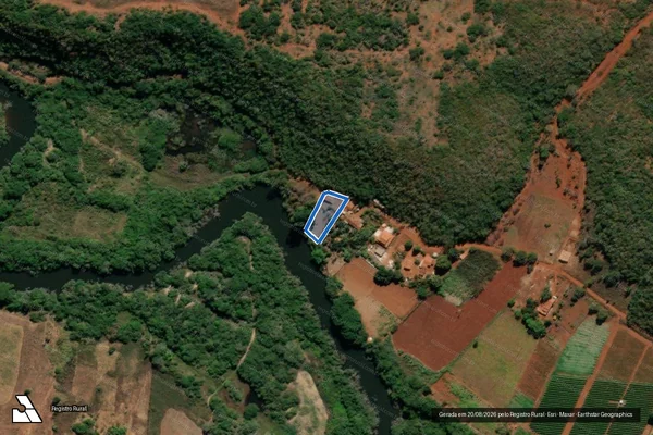 Imagem de satélite de FAZENDA CATULE  - Parte 2 em Rio Pardo de Minas - MG