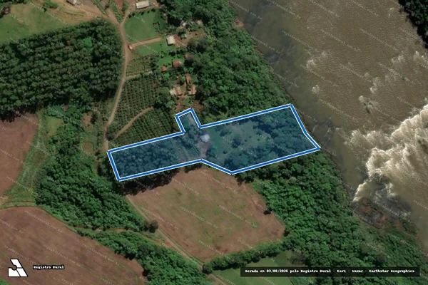 Imagem de satélite de MAT.: 12.706 - Parte 1 em São Carlos - SC