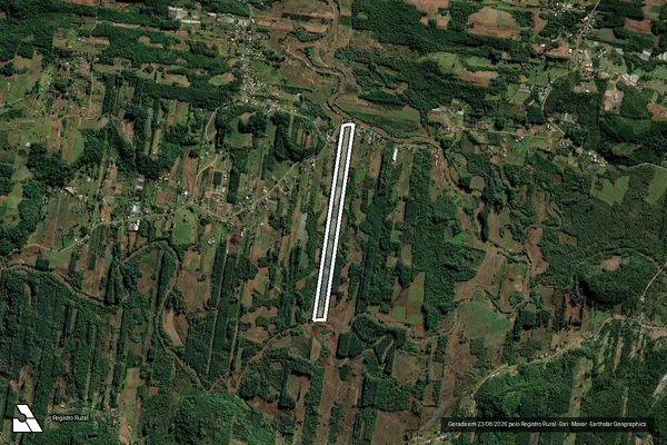 Imagem de satélite de Não informado - PRIMEIRO PEDAÇO - ÁREA "B" em São José do Hortêncio - RS