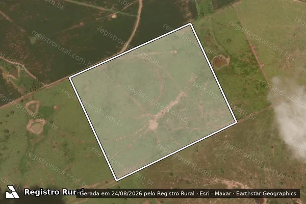 Imagem de satélite de Sítio Progresso - Sítio Progresso ? Gleba 02 em Pedra Preta - MT