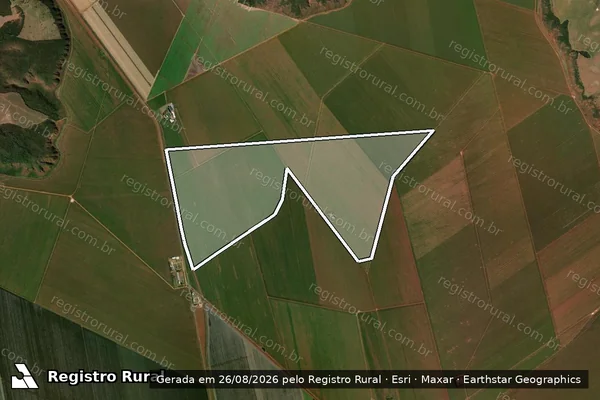 Imagem de satélite de FAZENDA_TRES_FRONTEIRAS - Parte 2 em Costa Rica - MS