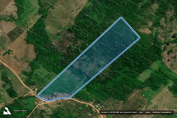 Imagem de satélite de PROJETO DE ASSENTAMENTO PALMARES - LOTE 570 - PARCELA A em Marabá - PA
