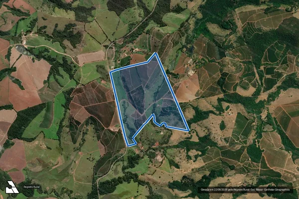 Imagem de satélite de FAZENDA BELA VISTA - GLEBA 01 em Três Pontas - MG