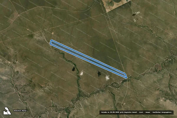Imagem de satélite de FAZENDA GUARANI II - 001 em Correntina - BA