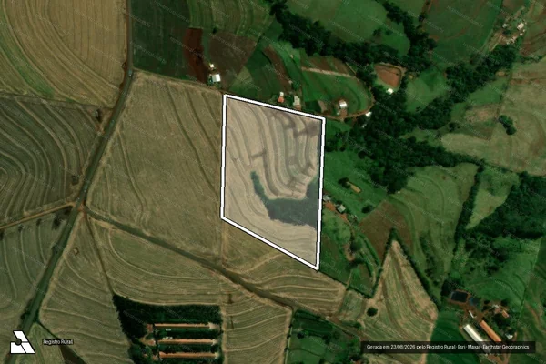 Imagem de satélite de Lote Rural nº 78 da Gleba 09 da Colônia Pindorama - Lote Rural nº 78 da Gleba 09 da Colônia Pindorama em Nova Aurora - PR