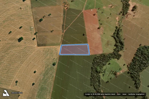 Imagem de satélite de FAZENDA FAZENDINHA - Gleba 02 em Itaberaí - GO