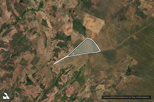 Imagem de satélite de Fazenda Galeão - Gleba 1 em Ubaí - MG