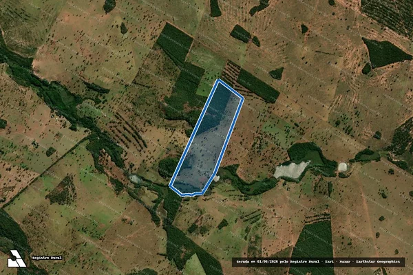 Imagem de satélite de Fazenda Cabeceira do Macaco - Gleba C em Figueirão - MS