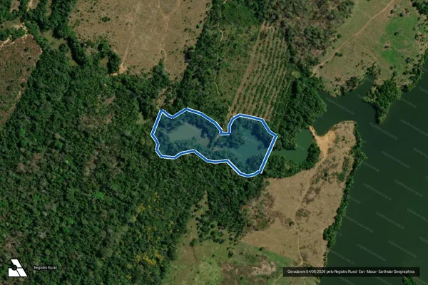 Imagem de satélite de LOTE 40/A - GLEBA 53/A P.A.D. MARECHAL DUTRA - LOTE 40/A - GLEBA 53/A em Monte Negro - RO