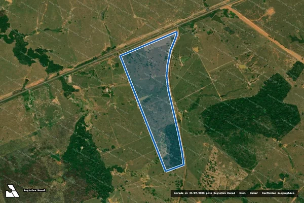 Imagem de satélite de Lote 11 ? Colônia São José II ? PAD Pedro Peixoto ? Gleba 03 - Parcela Unica em Senador Guiomard - AC
