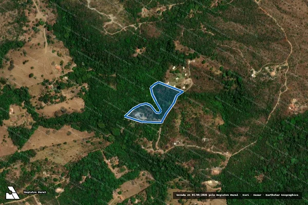 Imagem de satélite de FAZENDA LAVRAS DO ABADE - Gleba 04 em Pirenópolis - GO