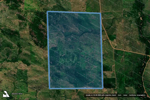 Imagem de satélite de LOTE 16 – GLEBA 26 – P.A.D. BURAREIRO em Ariquemes - RO
