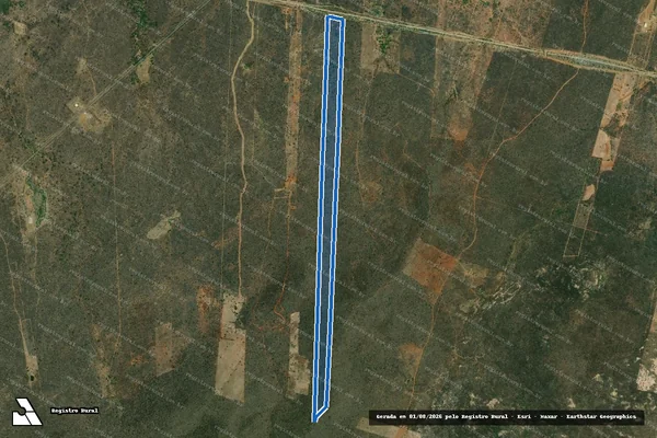 Imagem de satélite de FAZENDA QUIXABEIRA - FAZENDA QUIXABEIRA PARTE 2 - FAZENDA QUIXABEIRA PARTE 2 em Serra Talhada - PE