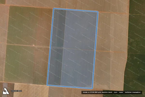 Imagem de satélite de Fazenda Ipiranga e Outras - Parte 1 em Formosa do Rio Preto - BA