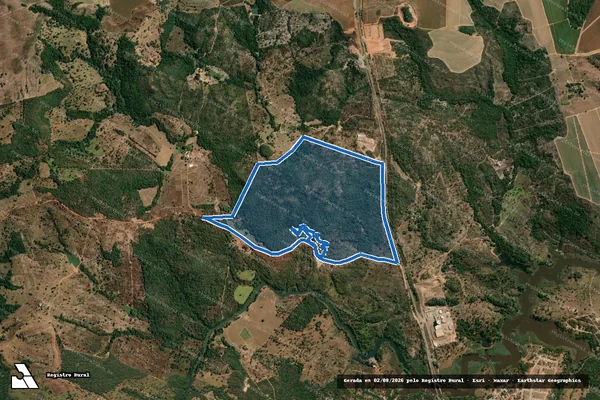 Imagem de satélite de FAZENDA MACACOS - Gleba 01 em Uruaçu - GO
