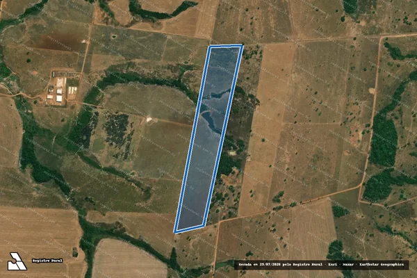 Imagem de satélite de Fazenda Vitoria - Fazenda Vitoria em Colíder - MT